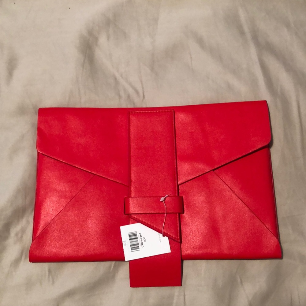 Vintage sexy Red topshop clutch new with tags